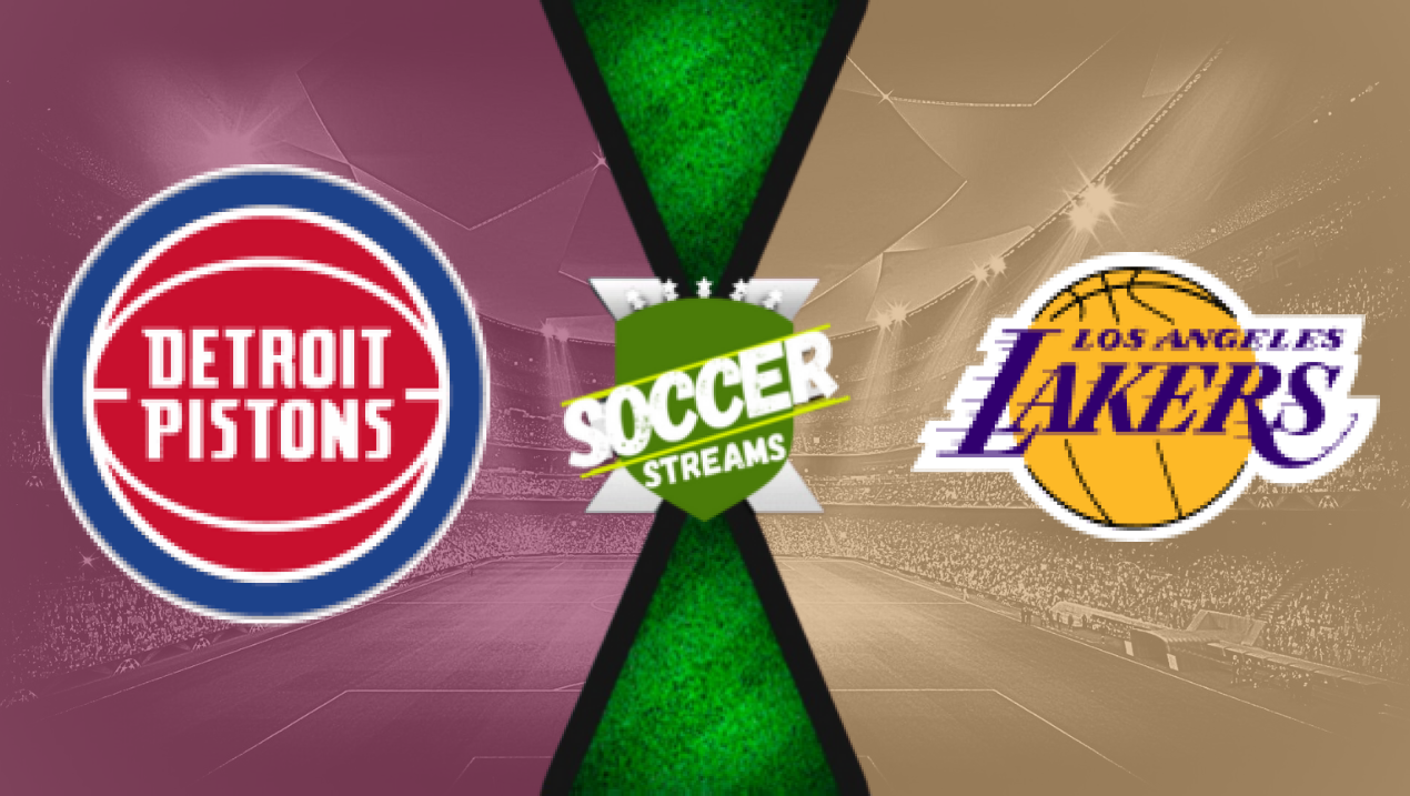 Watch NBA: Detroit Pistons x Los Angeles Lakers live HD 04/11/2024