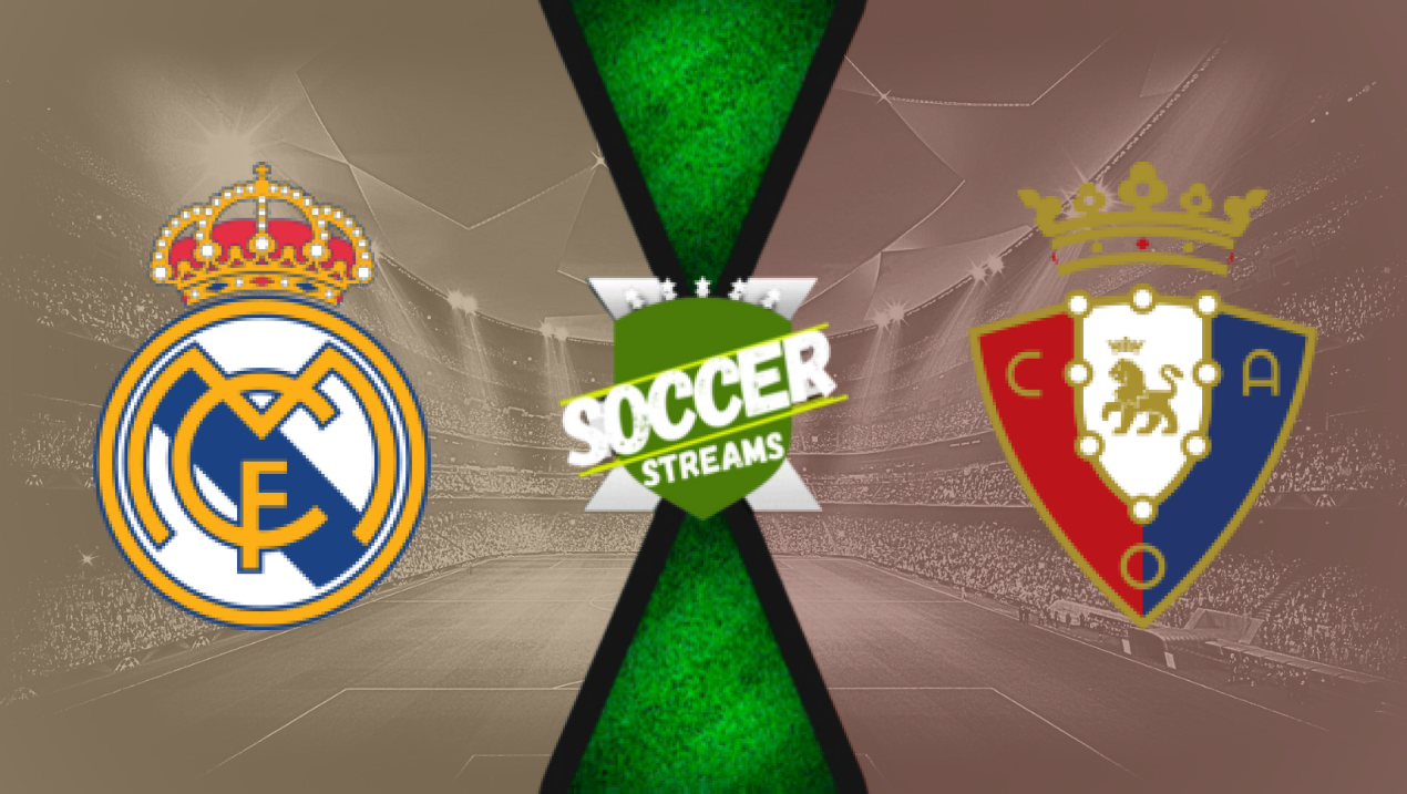 Watch Real Madrid x Osasuna live HD 09/11/2024